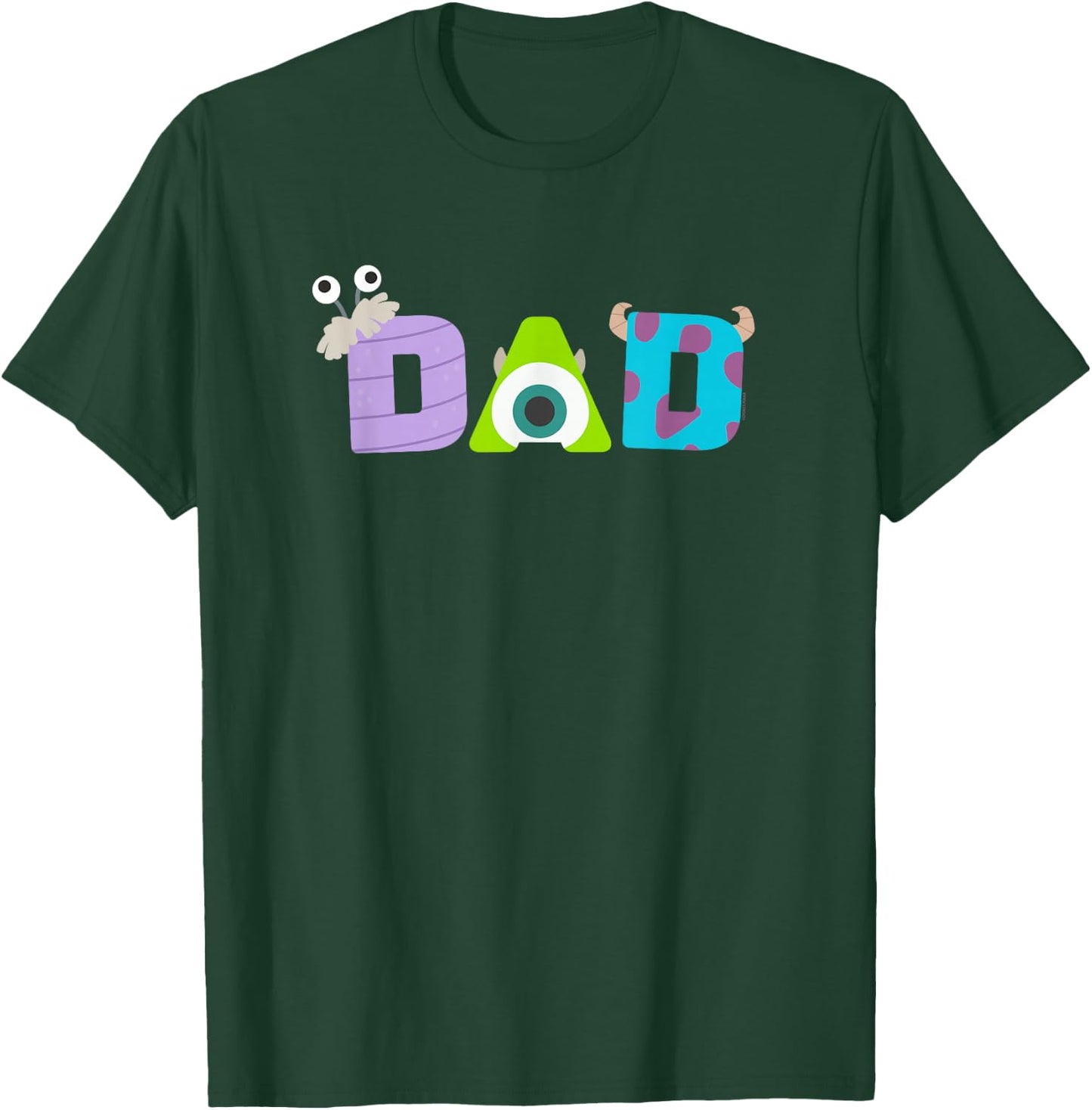 Disney and Pixar’s Monsters, Inc. Dad Father’s Day Birthday T-Shirt - T-Shirt | Forest