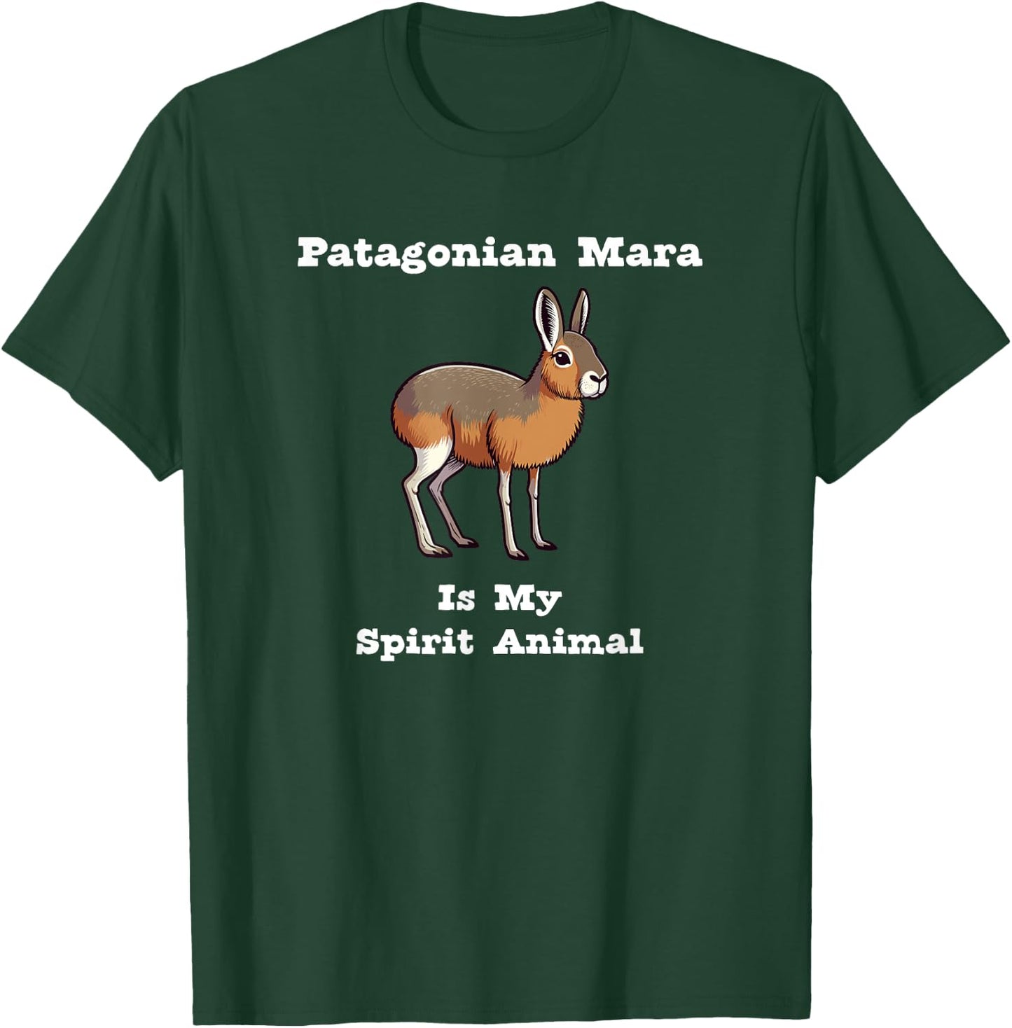 Patagonian Mara Spirit Animal T-Shirt - T-Shirt | Forest