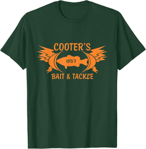Cooter's Bait & Tackle Fishing Angler Fish . T-Shirt - T-Shirt | Forest
