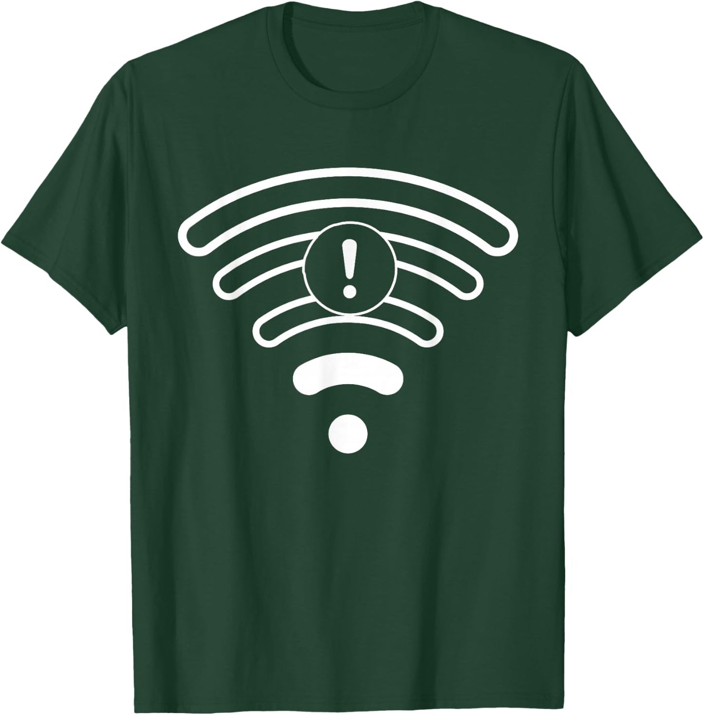Low No Wifi Signal Lazy DIY Funny Halloween Costume Matching T-Shirt - T-Shirt | Forest