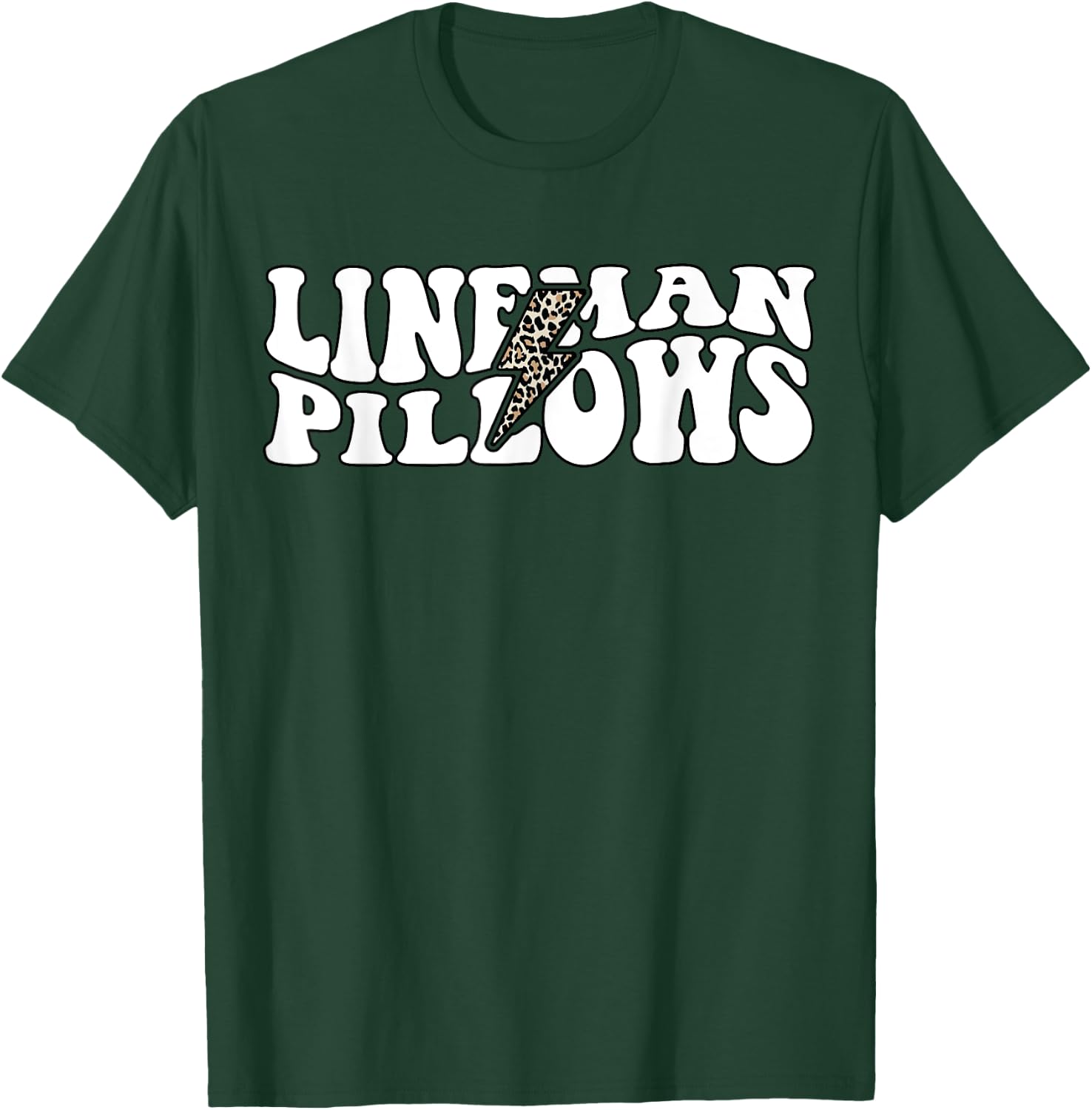 Lineman Pillows Funny Line Wife Shirt T-Shirt - T-Shirt | Forest