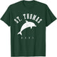 St. Thomas US Virgin Islands Dolphin Vacation USVI Vintage T-Shirt - T-Shirt | Forest