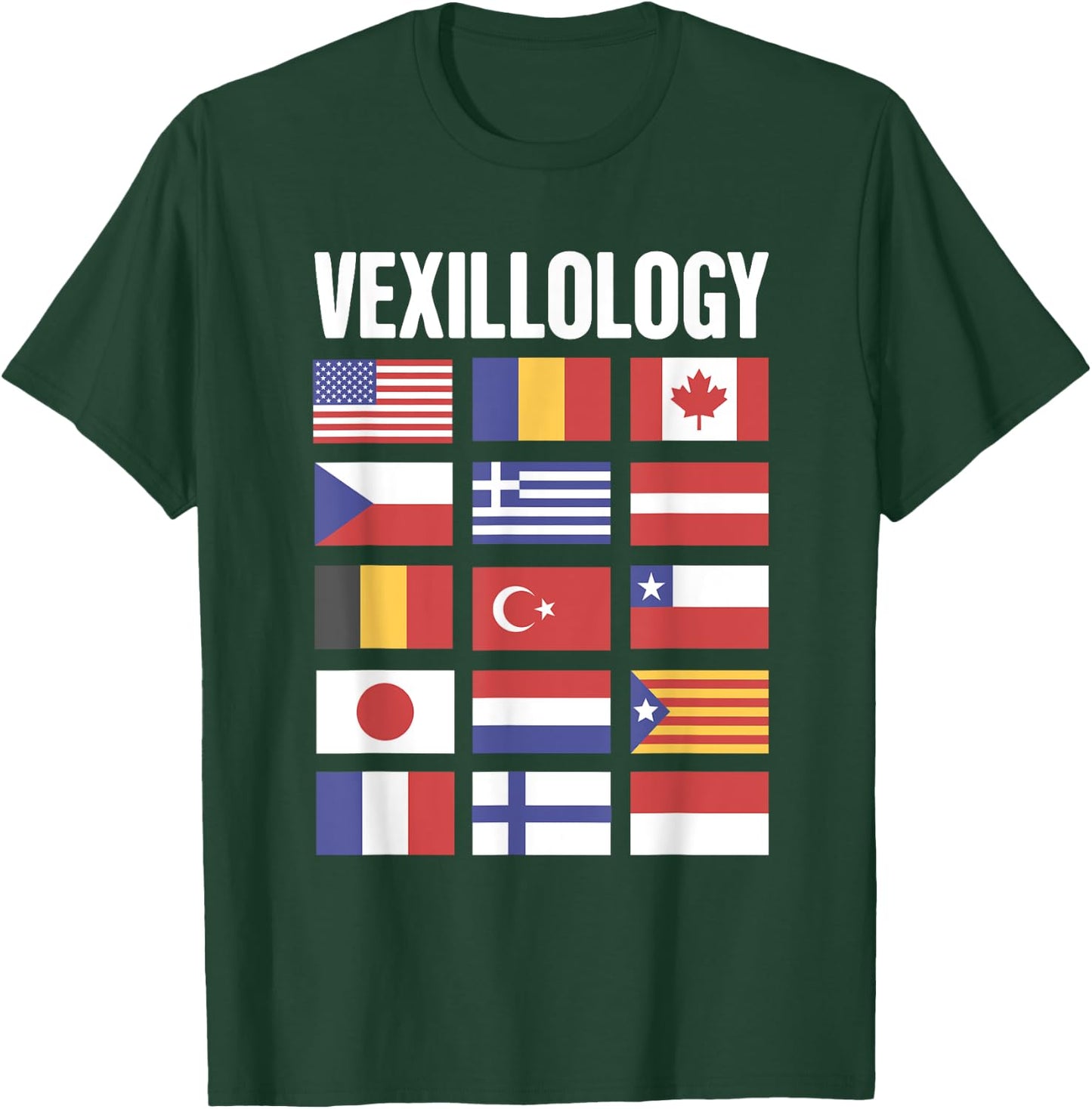 Vexillology T-Shirt - T-Shirt | Forest