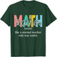 Funny Math Teacher Definition Men Women Kids T-Shirt - T-Shirt | Forest