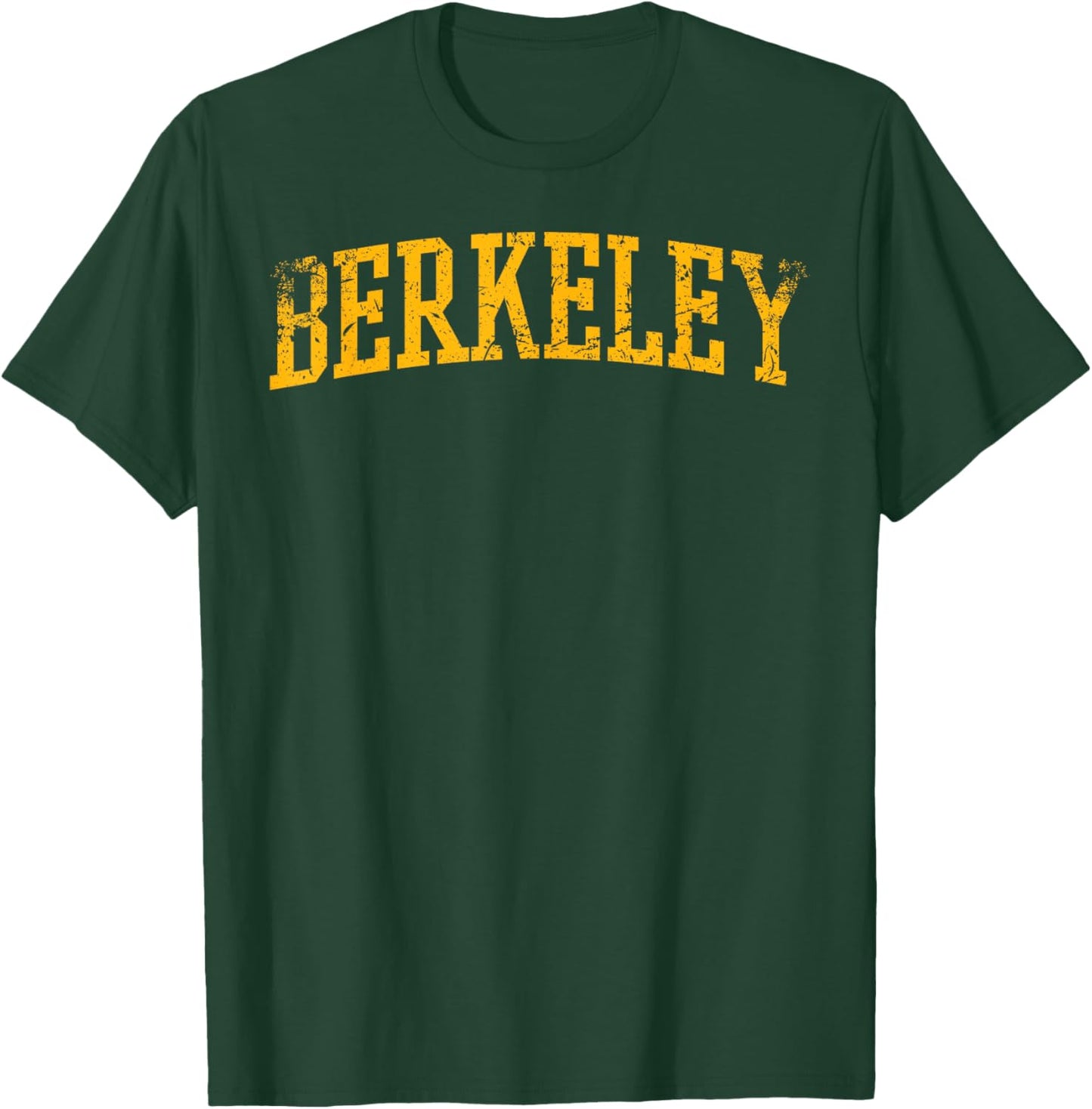 Berkeley CA - Throwback Design - Vintage Worn Classic T-Shirt - T-Shirt | Forest
