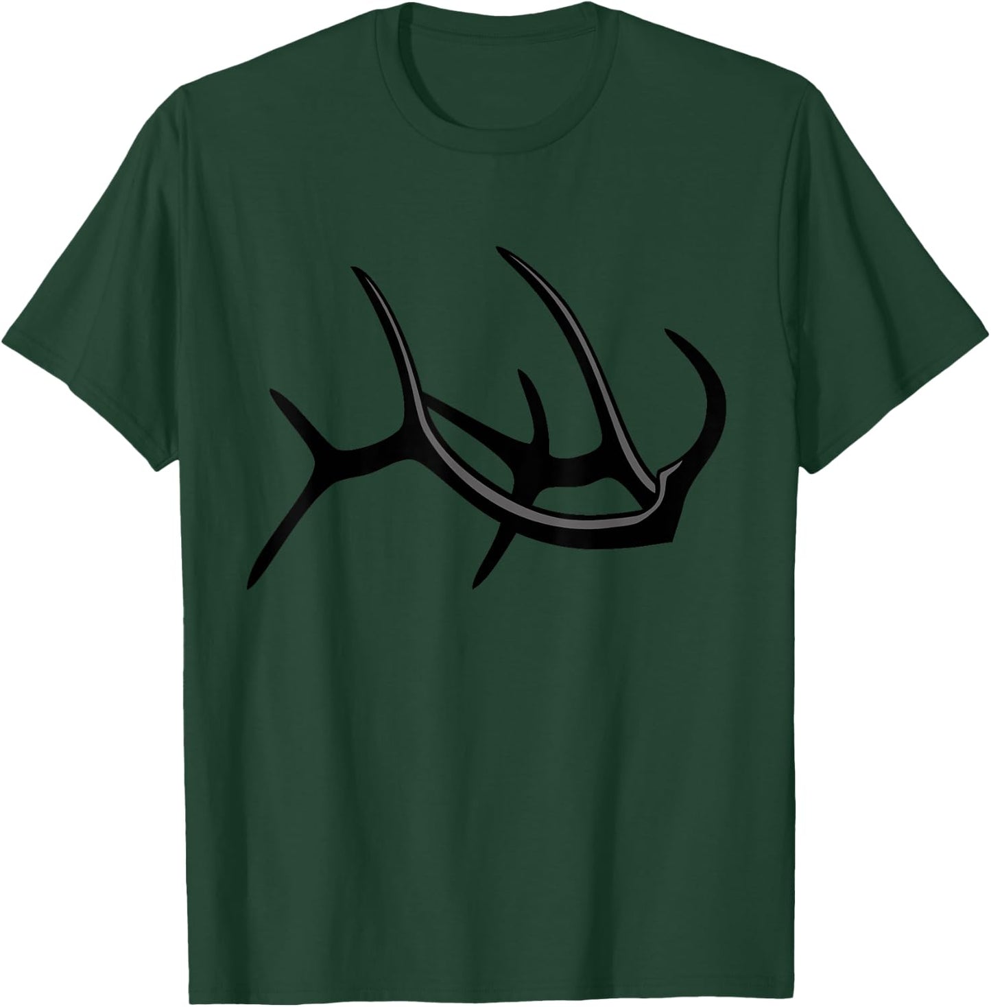 Outdoor Antlers Elk Deer T-Shirt - T-Shirt | Forest