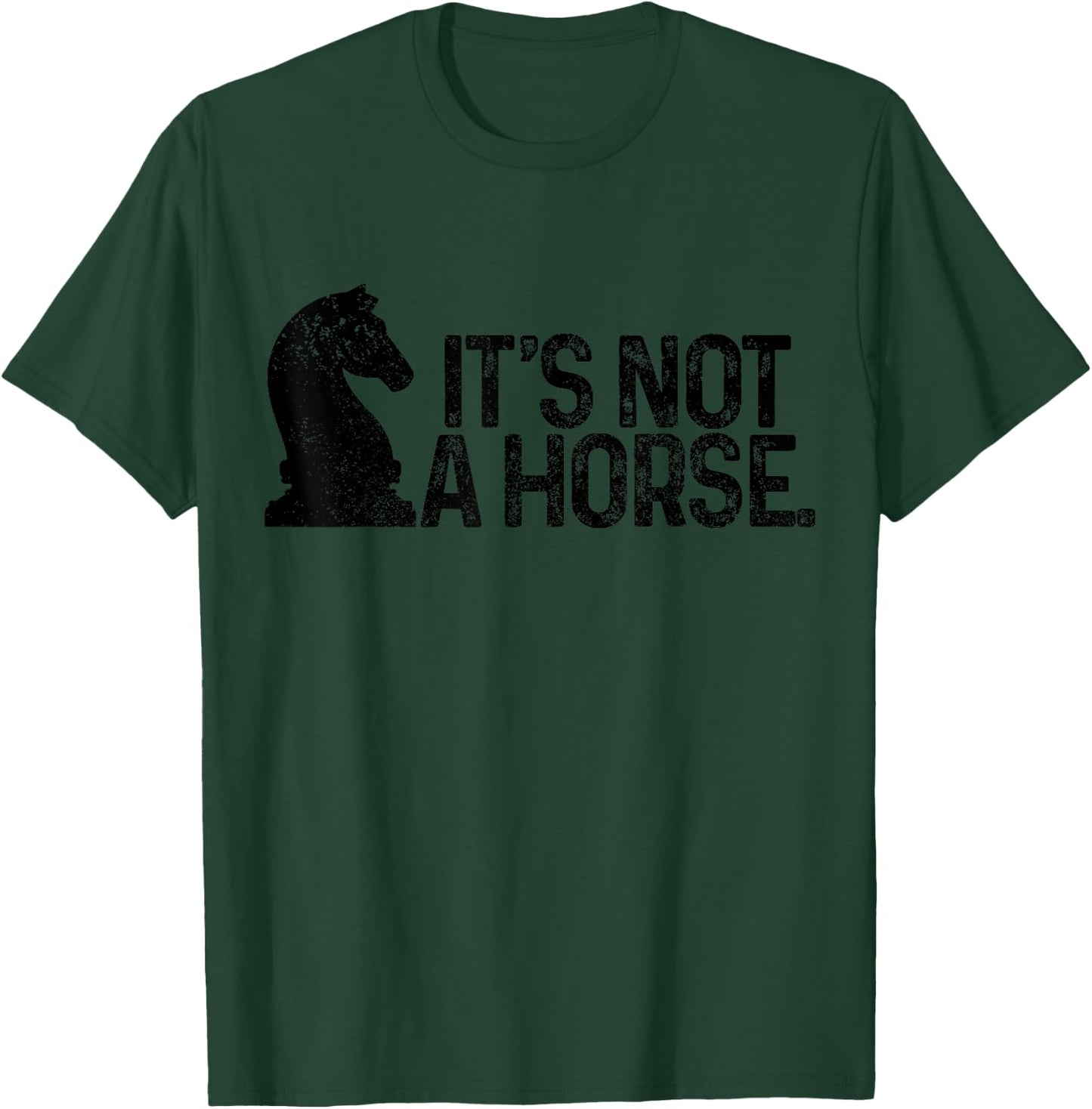 Chess It's Not A Horse Knight Funny Chess player T-Shirt - T-Shirt | Forest
