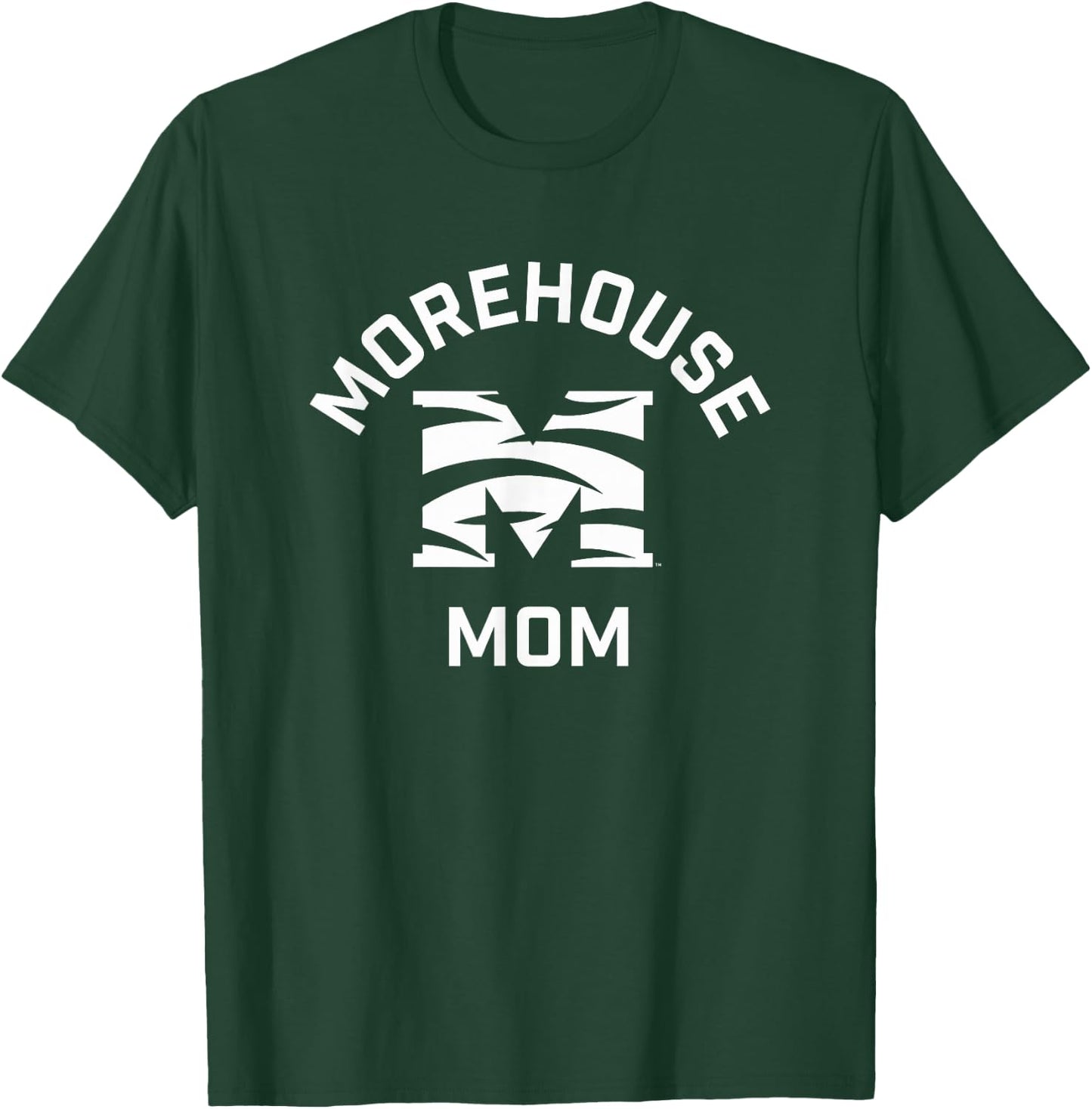 Morehouse College Maroon Tigers Arched Mom T-Shirt - T-Shirt | Forest
