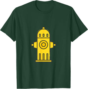 Yellow Fire Hydrant T-Shirt - T-Shirt | Forest