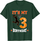 Kids It's My 3rd Birthday Basketball Dunk Boy 3 Years Old T-Shirt - T-Shirt | Forest