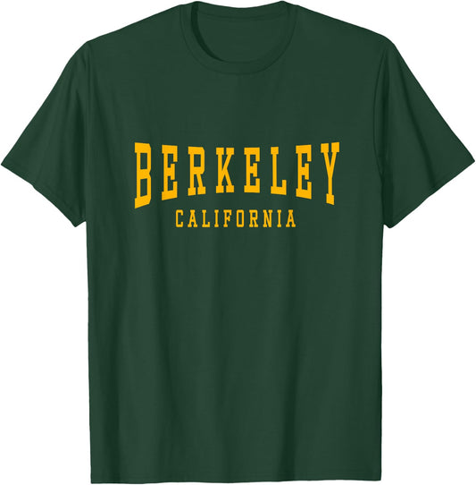 Vintage Berkeley California CA Throwback Design - Classic T-Shirt - T-Shirt | Forest