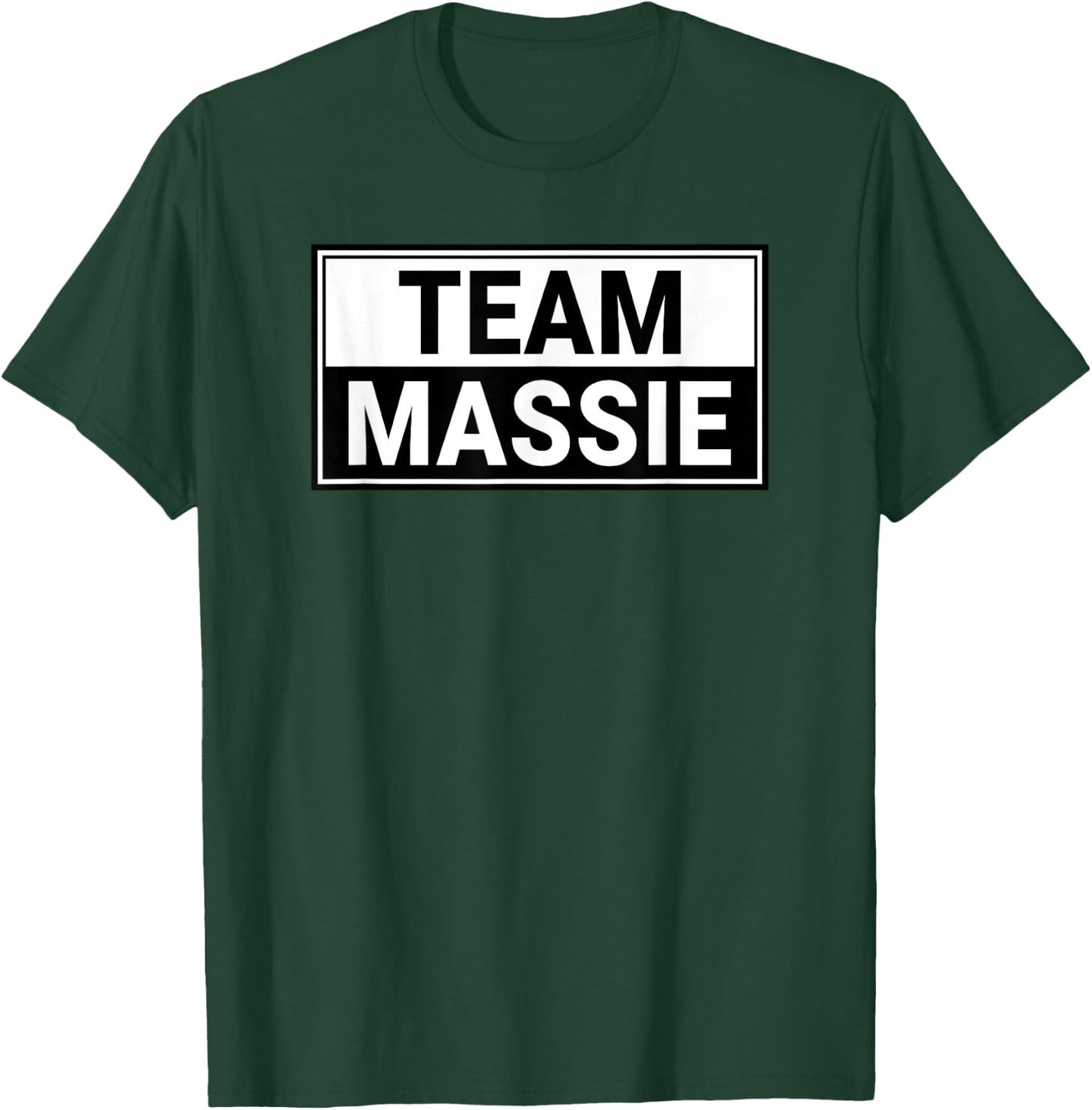Team Massie - I Stand With True American Thomas Massie T-Shirt - T-Shirt | Forest