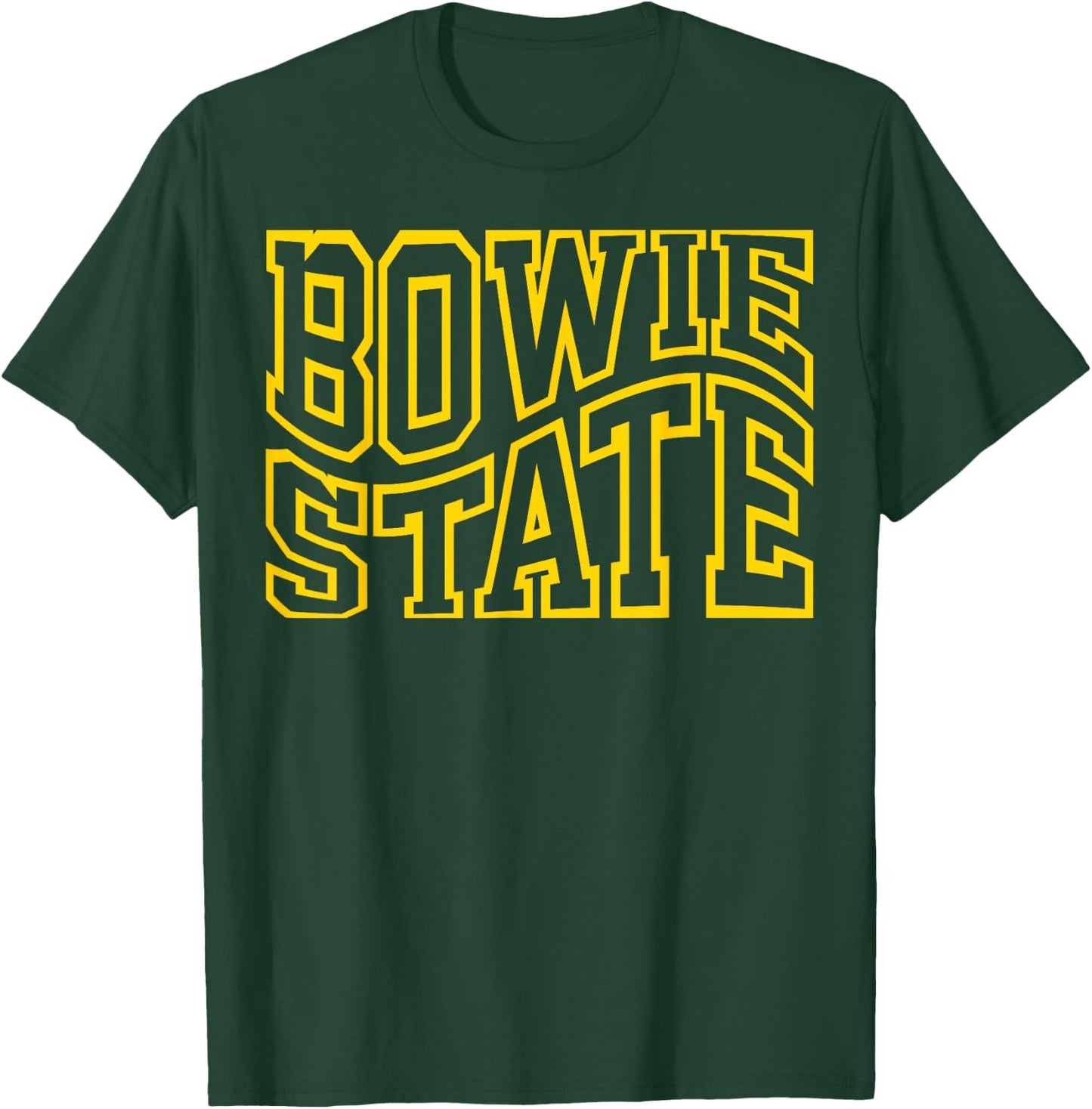 Team Chbcu Bowie Retro State Vintage Study Era T-Shirt - T-Shirt | Forest