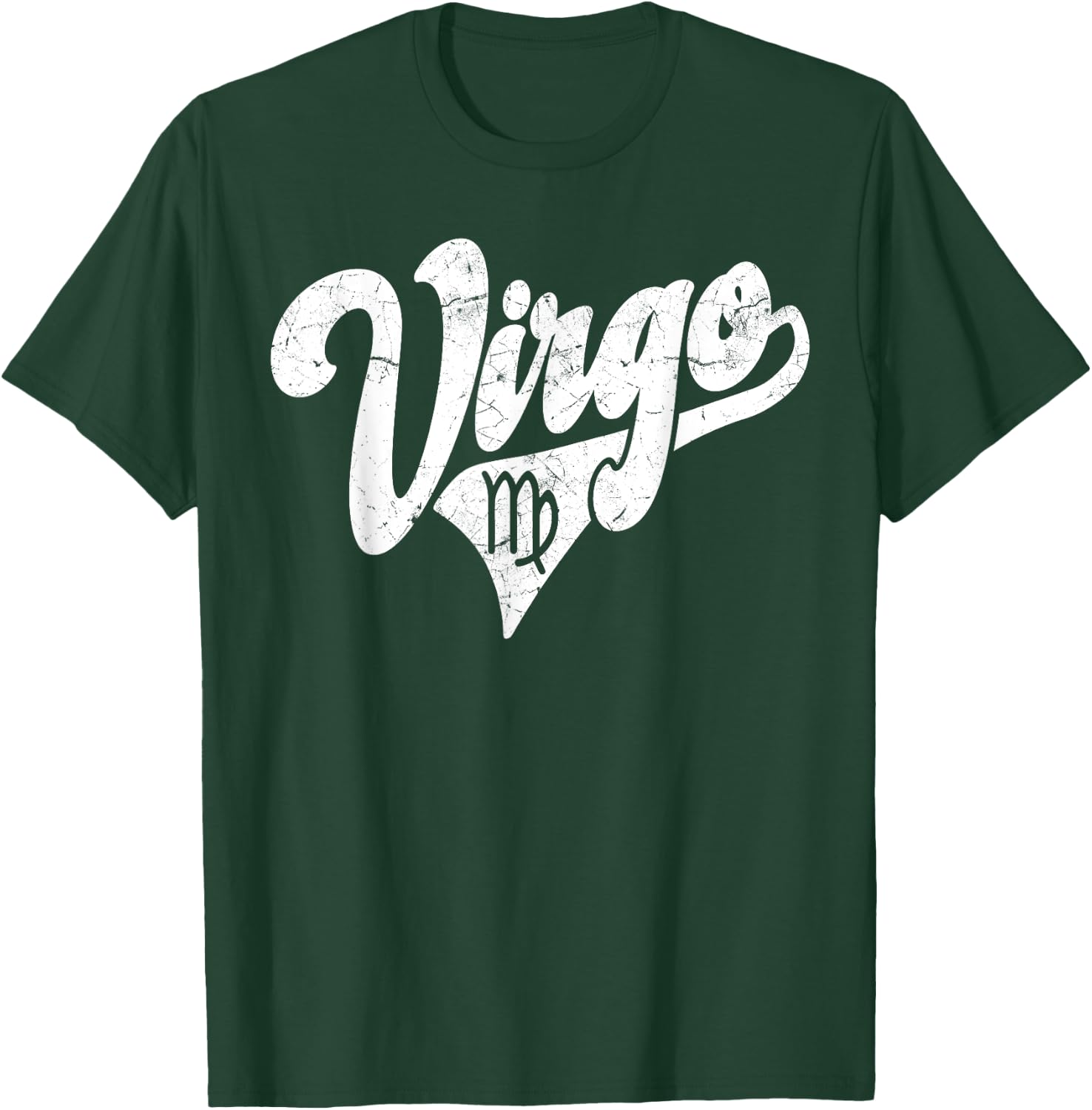 Virgo Retro Zodiac - Astrology - Horoscope, Virgo T-Shirt - T-Shirt | Forest