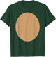 Animal Belly Costume Brown Dog Cat Reindeer Fur Shirt Men Women Kids T-Shirt - T-Shirt | Forest