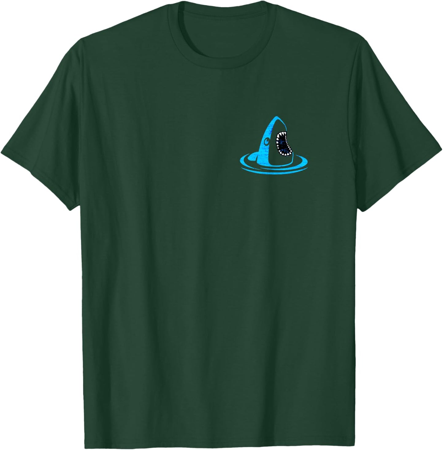 Front Back Tropical Vaporwave Palm Trees Surfboard Nautical T-Shirt - T-Shirt | Forest