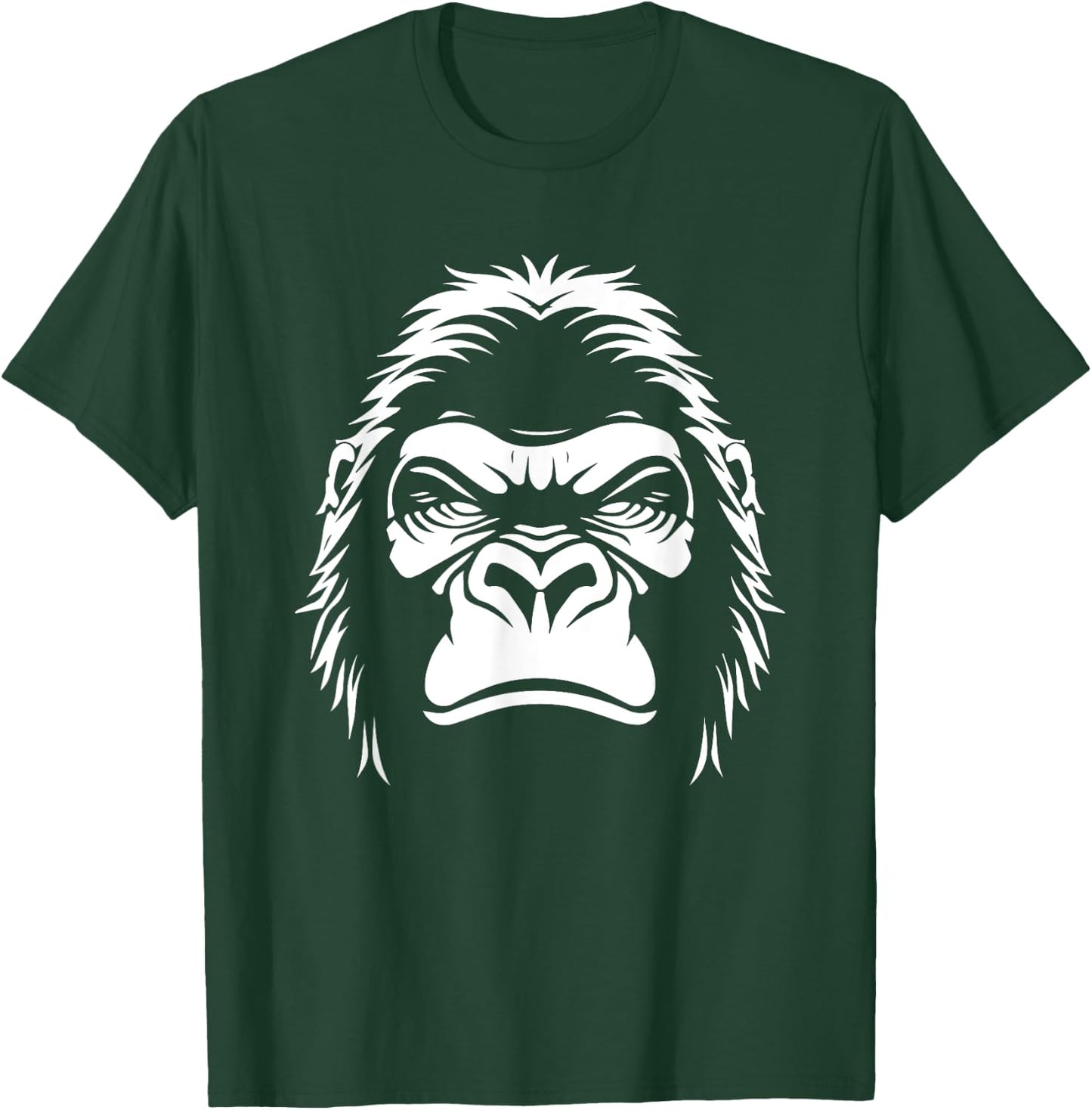Gorilla Face T-Shirt - T-Shirt | Forest