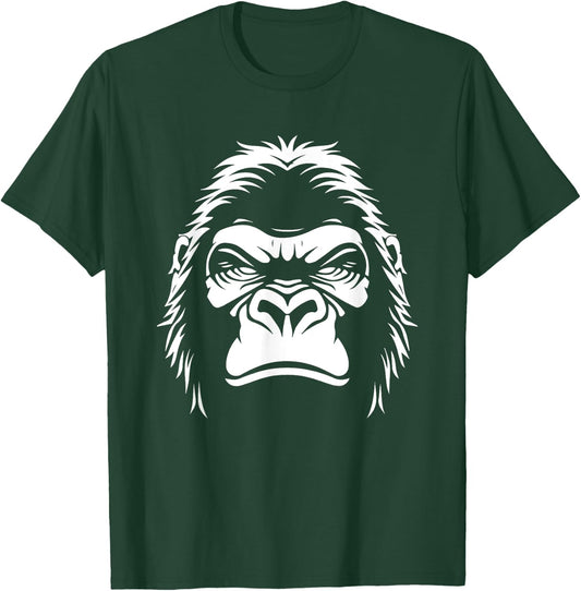 Gorilla Face T-Shirt - T-Shirt | Forest