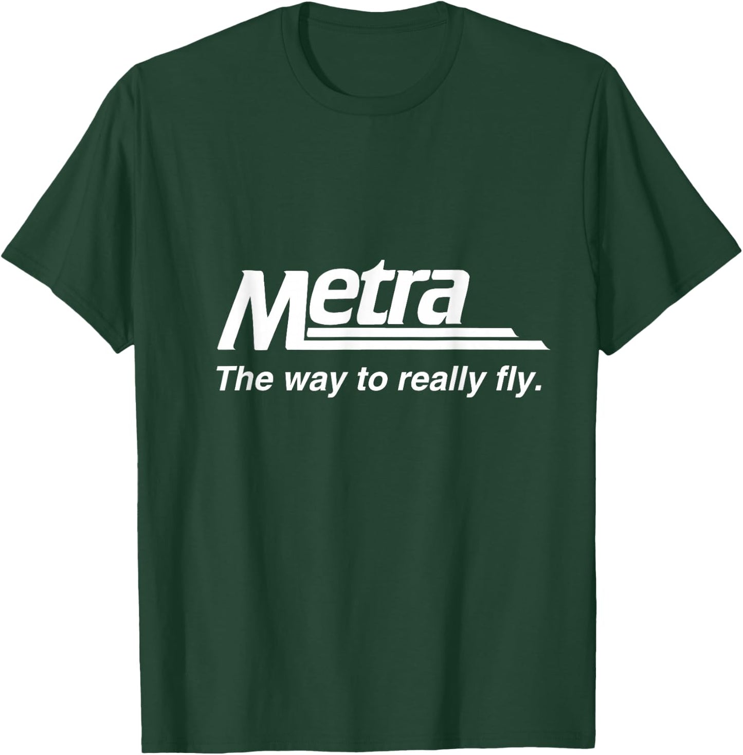 Metra - The way to really fly. T-Shirt - T-Shirt | Forest