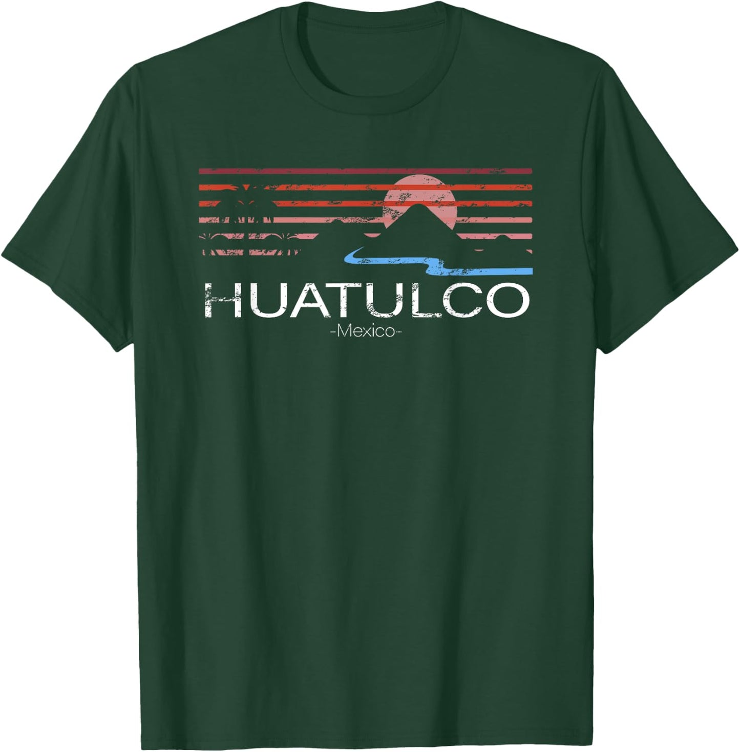 Huatulco Mexico T-Shirt - T-Shirt | Forest