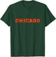 Chicago Jazz Art Deco 1920s Musical Theatre Vintage Broadway T-Shirt - T-Shirt | Forest
