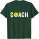 Gifts Tennis Coaches Appreciation Clothing - Tennis Coach T-Shirt - T-Shirt | Forest