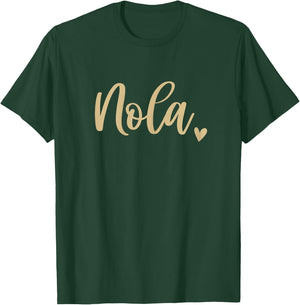 Nola New Orleans Cute T-Shirt - T-Shirt | Forest