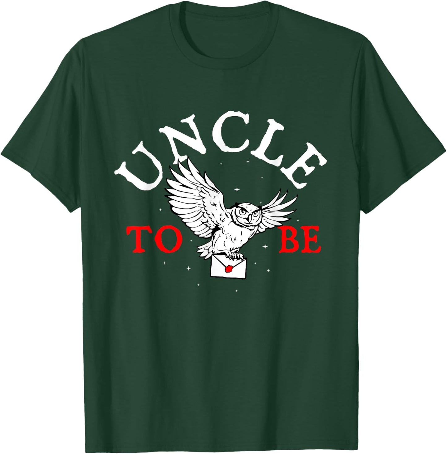 Uncle To Be - Gender Reveal Party Baby Shower Pregnancy T-Shirt - T-Shirt | Forest