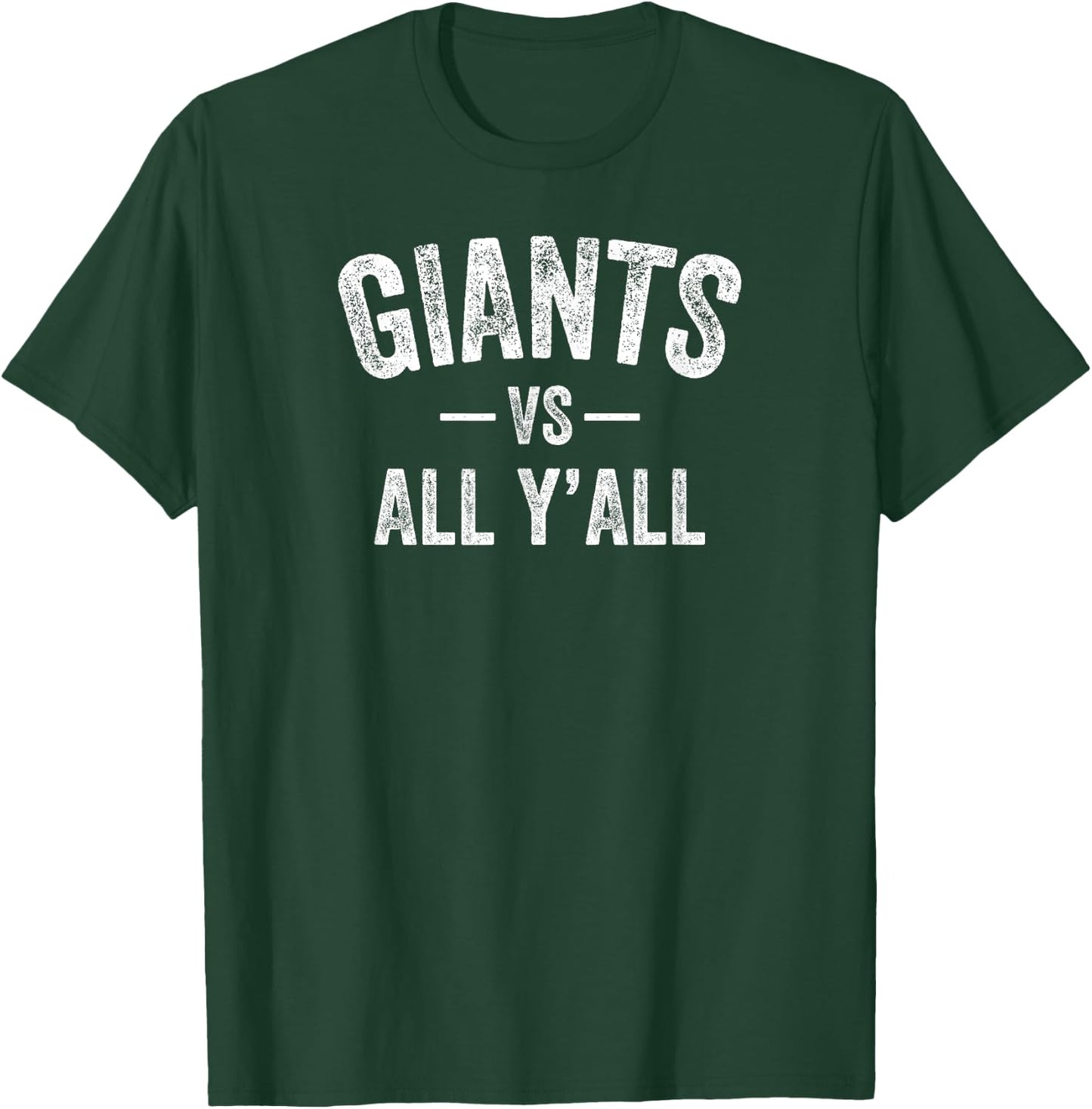 Giants Jena vs. All Y’all HS T-Shirt - T-Shirt | Forest