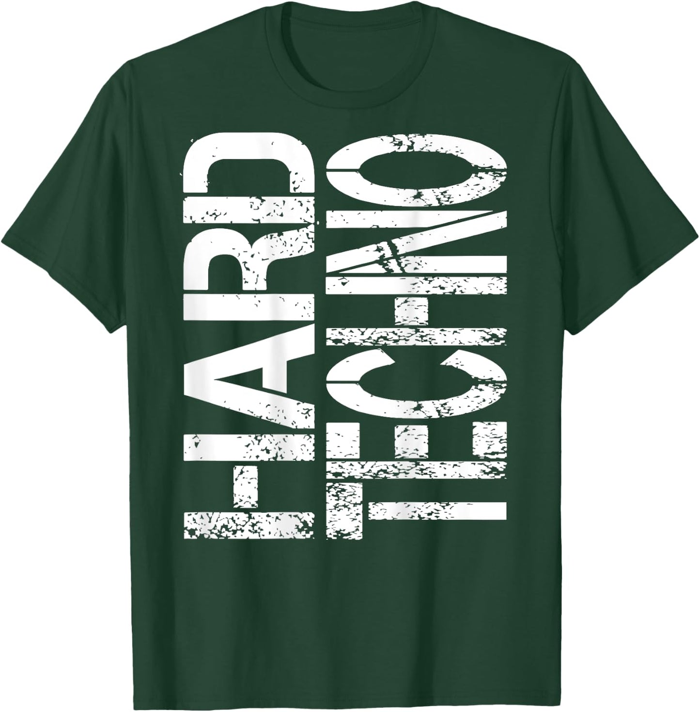 HARD TECHNO. I love Techno music. Techno raver and T-Shirt - T-Shirt | Forest