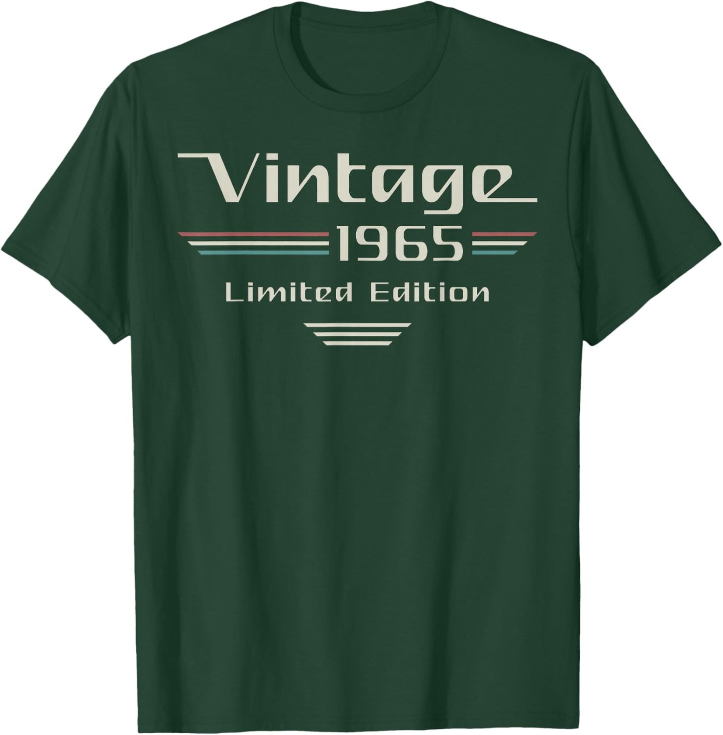 Vintage 1965 Limited Edition Classic Car 61st Birthday T-Shirt - T-Shirt | Forest