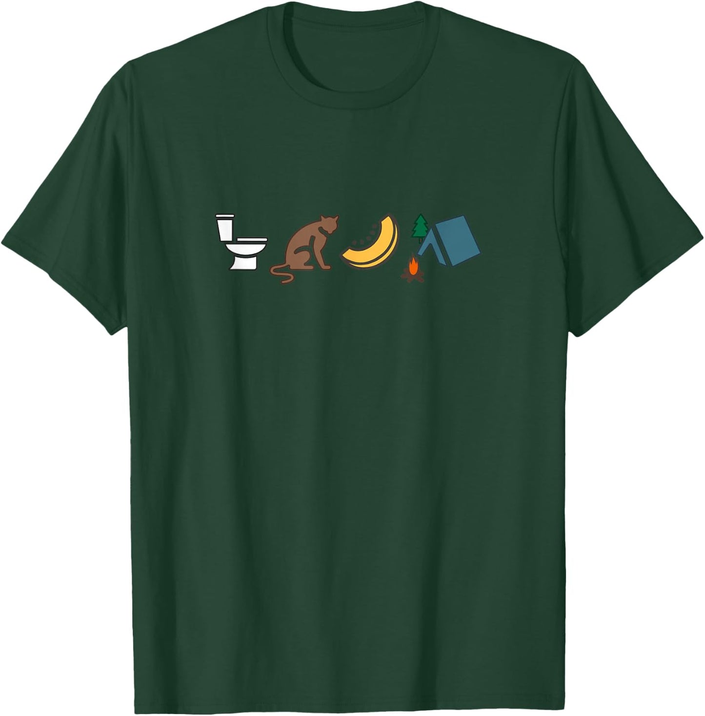 John Cougar Melon Camp T-Shirt - T-Shirt | Forest