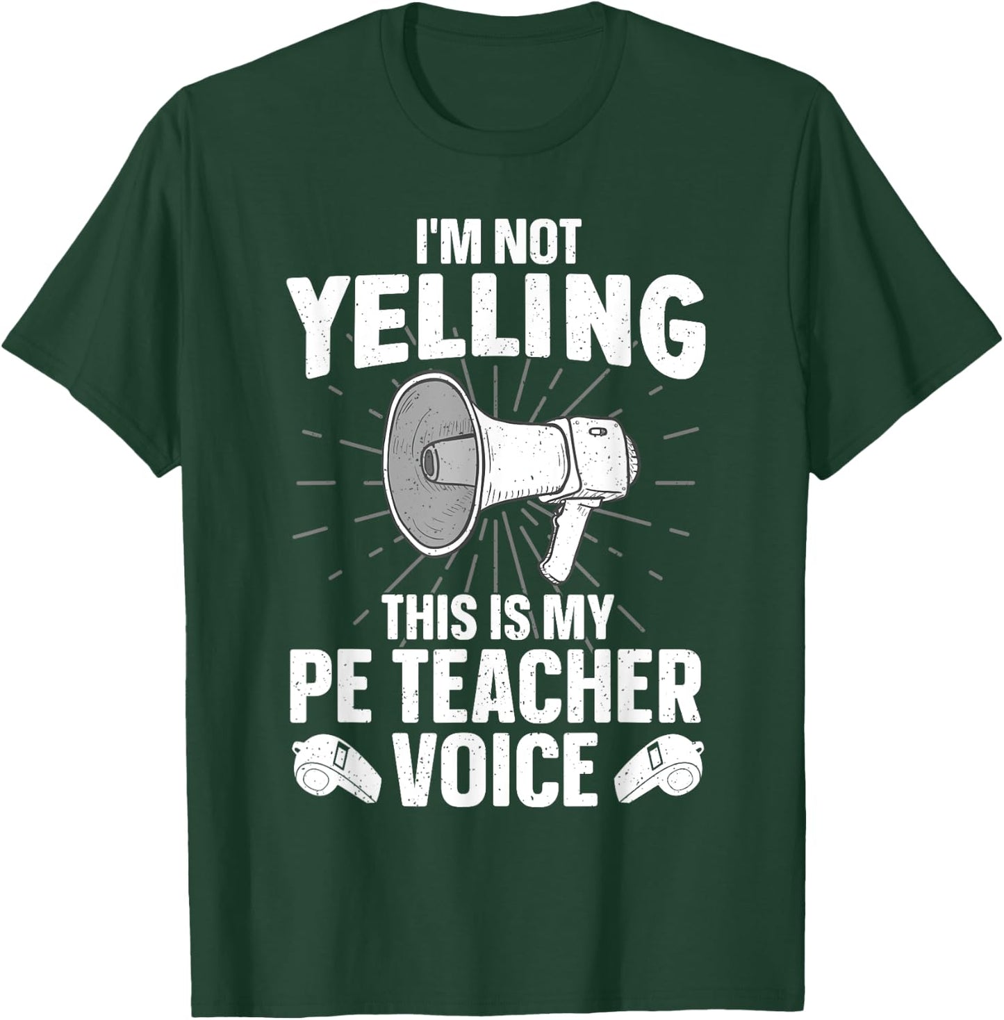 PE Teacher Art Women Physical Education Gym Teacher T-Shirt - T-Shirt | Forest