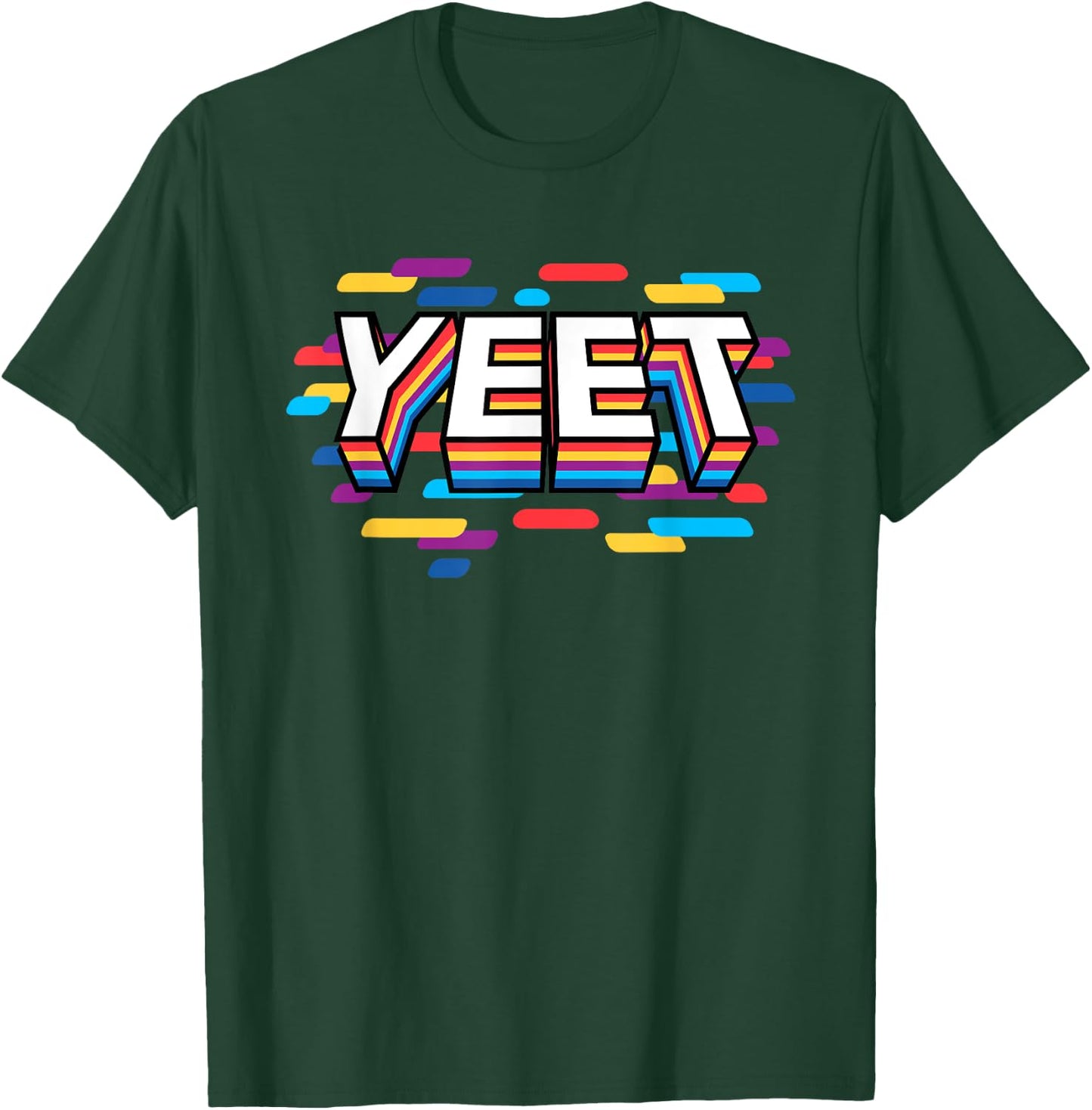 Yeet Funny Urban Slang Trendy Yeeting Slogan Gag Gift Kids T-Shirt - T-Shirt | Forest