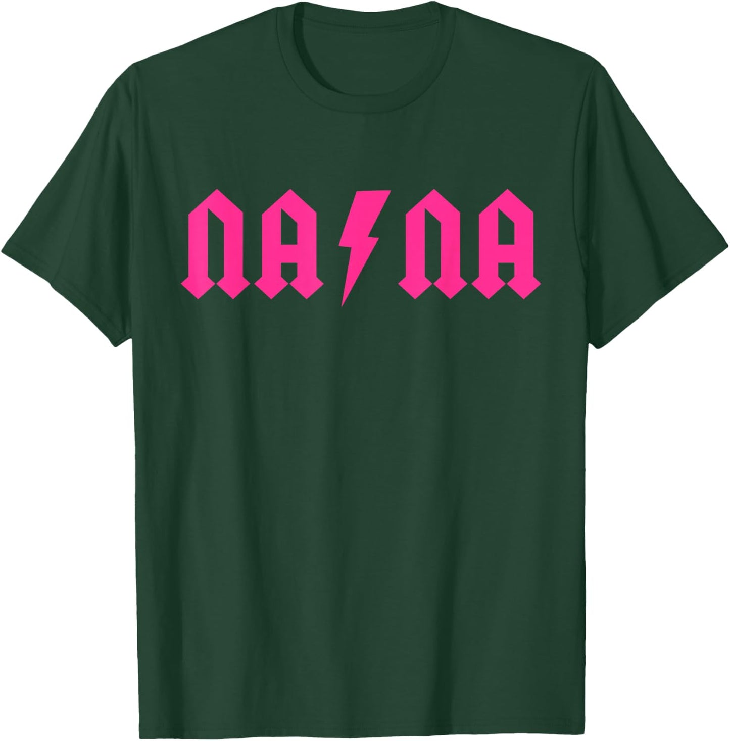 Rock n Roll Nana Birthday Rock Star Matching Family T-Shirt - T-Shirt | Forest