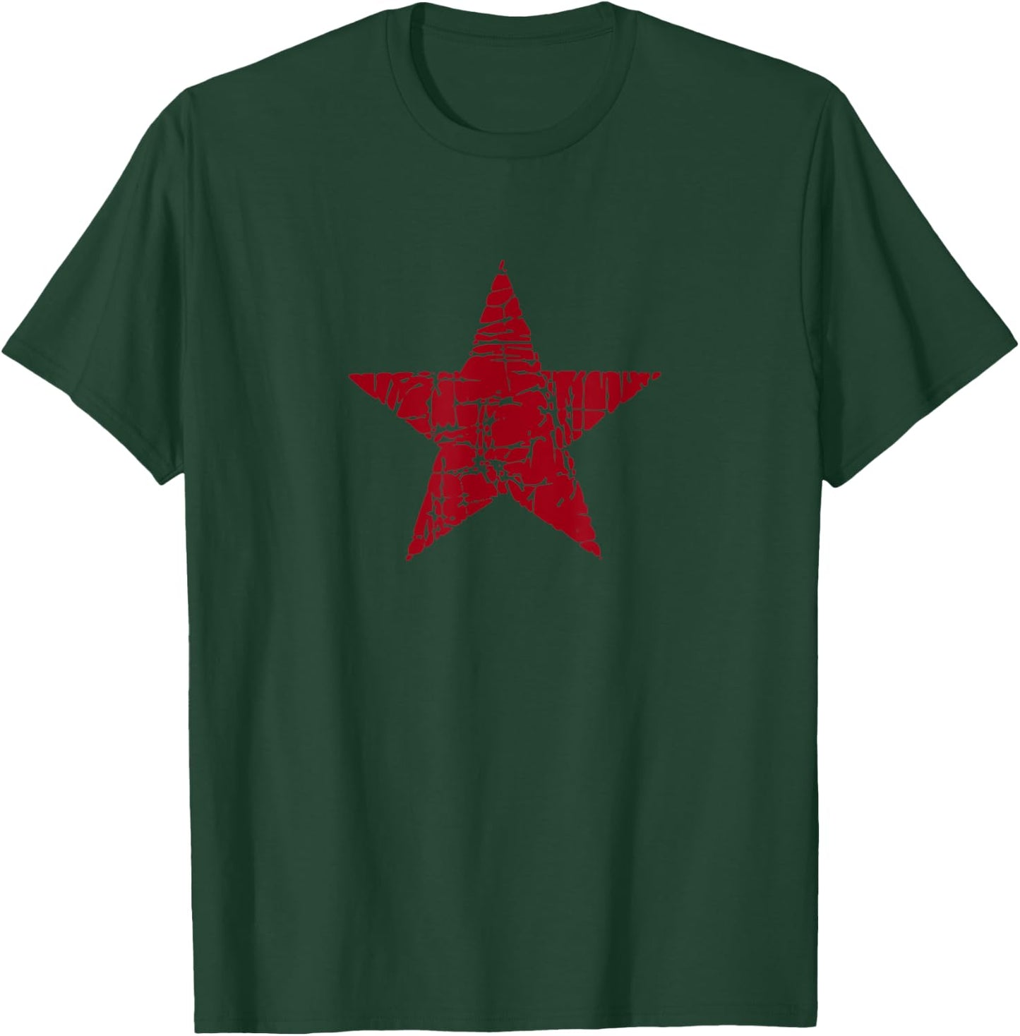 Vintage USSR Red Star Shirt CCCP Retro Soviet Star T-Shirt - T-Shirt | Forest