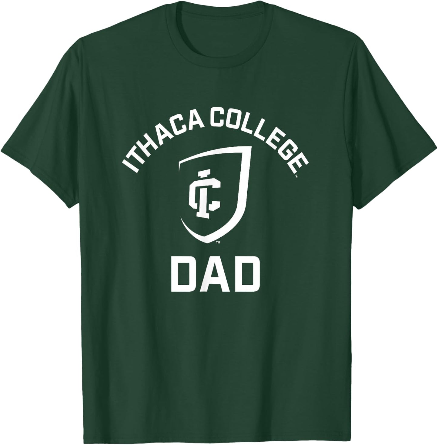 Ithaca College Bombers Arched Dad T-Shirt - T-Shirt | Forest