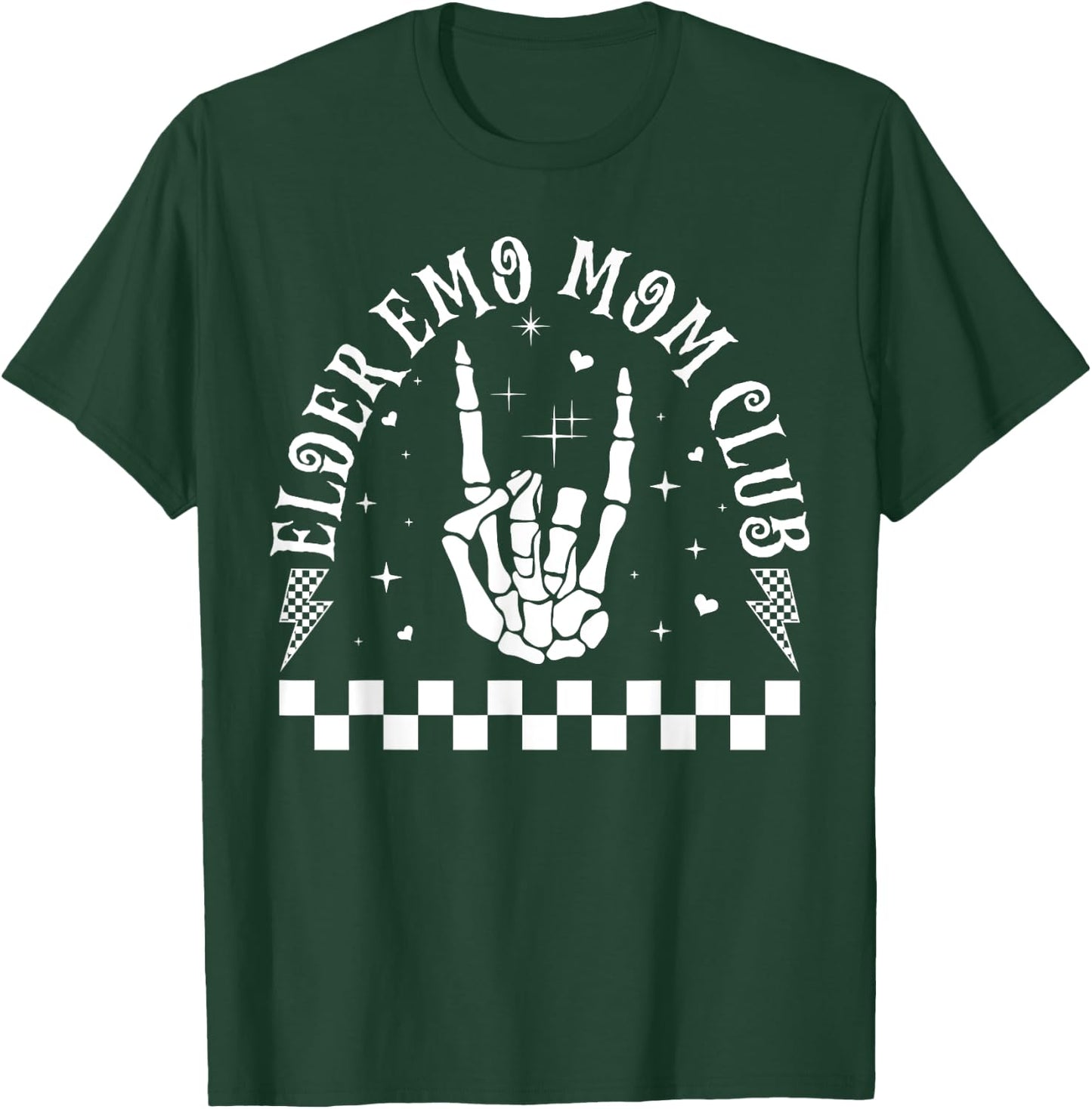 Elder Emo Mom Club Emo Lifestyle Emo Music Goth Subculture T-Shirt - T-Shirt | Forest
