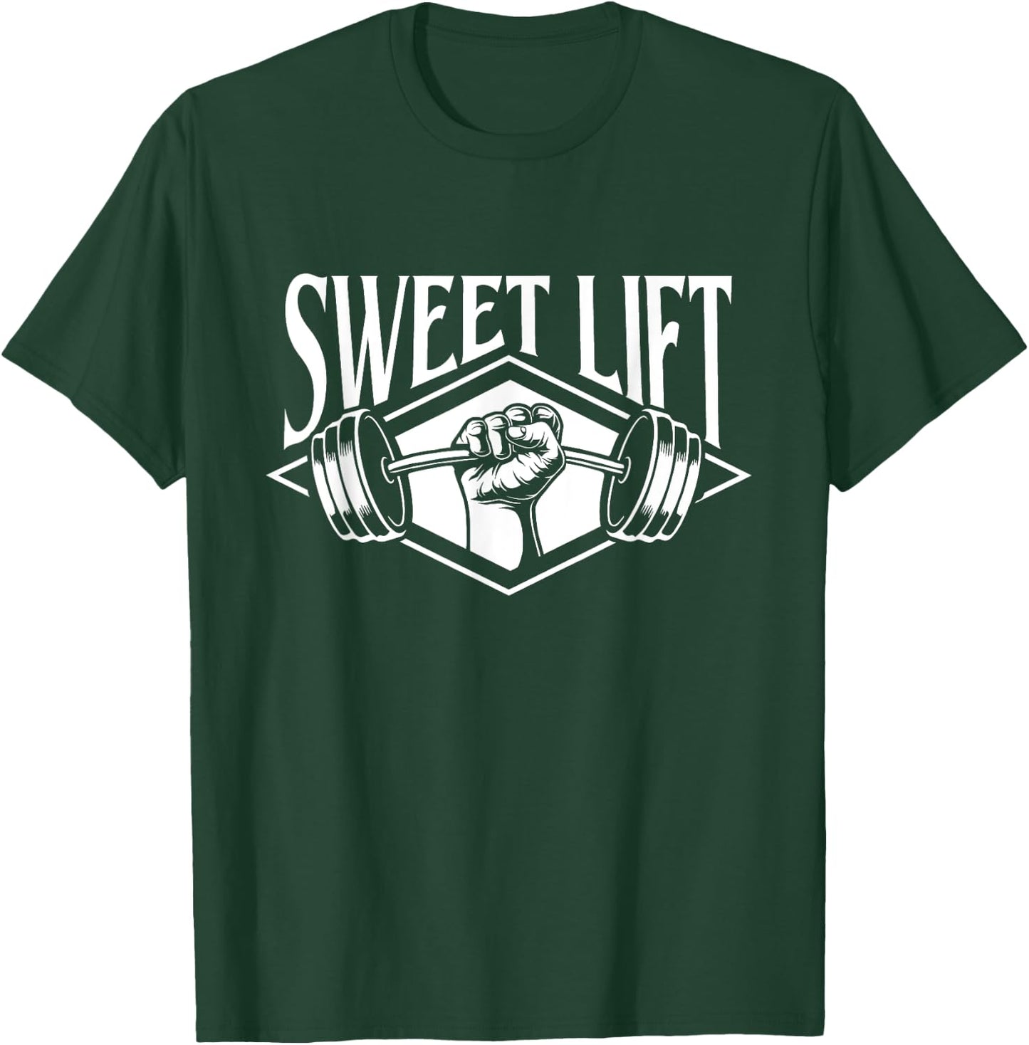 Funny Gym Shirts Sweet Lift - Workout Gym Weightlifting Bodybuilding , Small, Black T-Shirt - T-Shirt | Forest