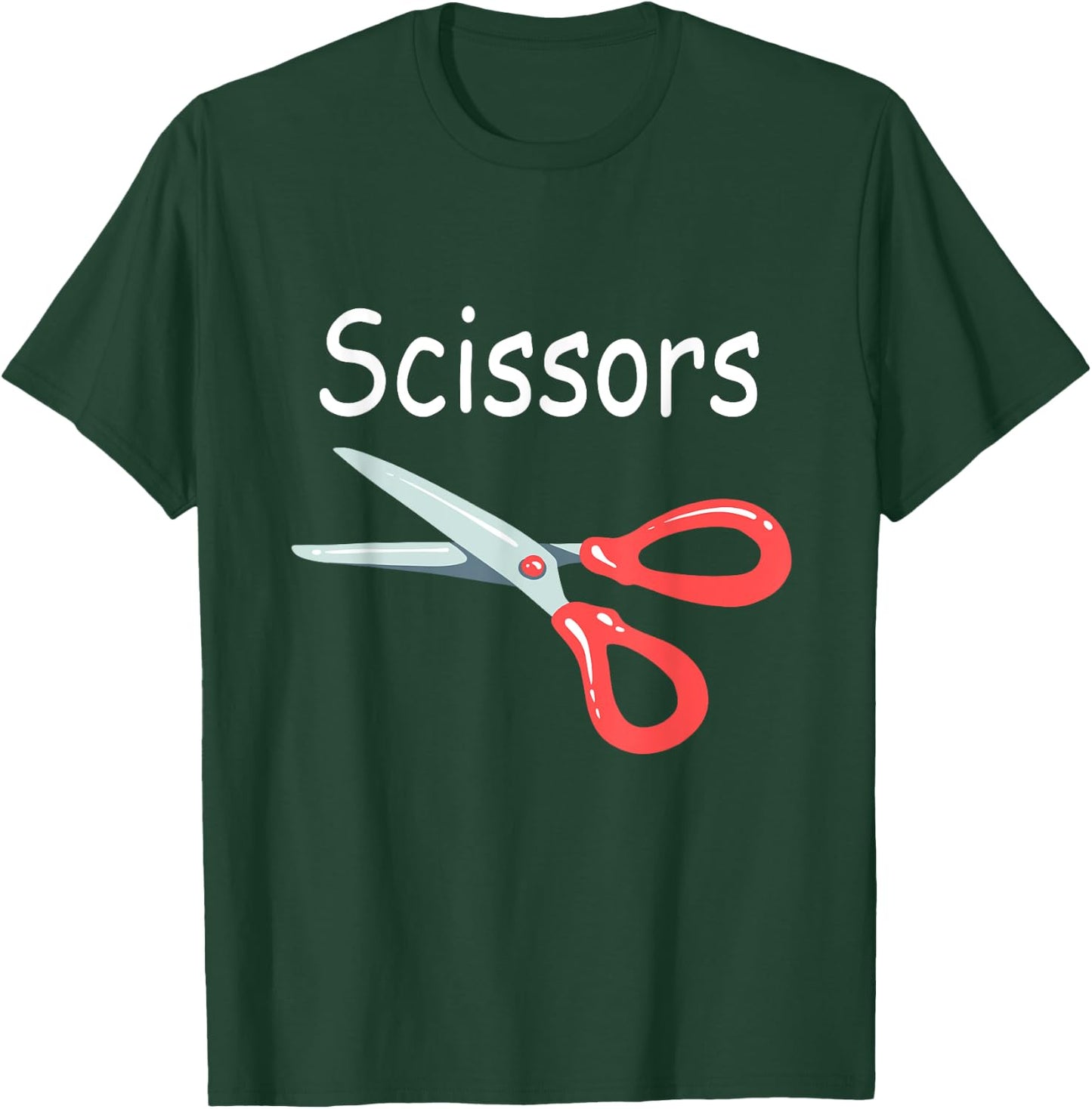 Rock Paper Scissors Matching Halloween Costumes T-Shirt - T-Shirt | Forest