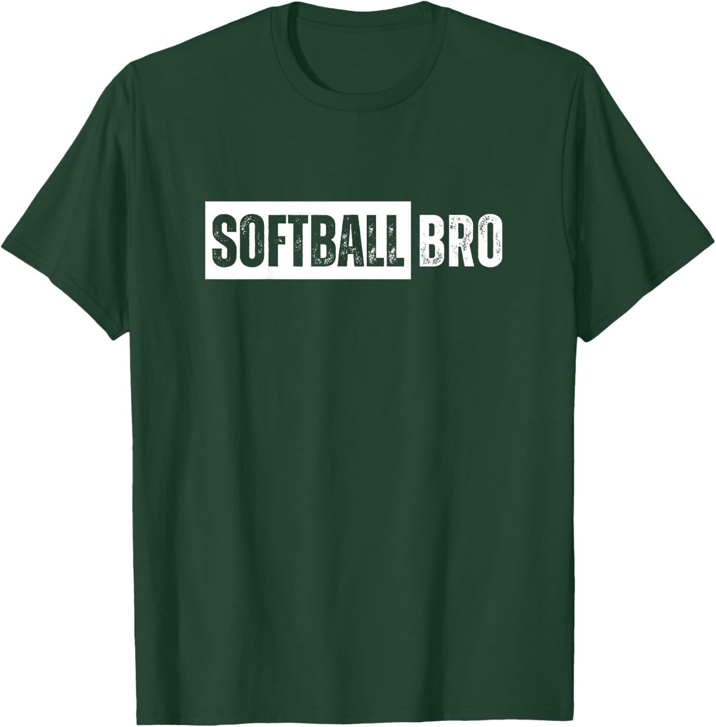 Kids Softball Brother Toddler Bro T-Shirt - T-Shirt | Forest