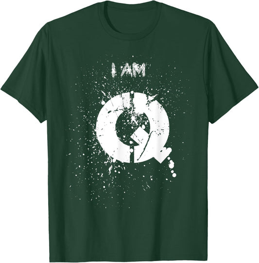 Unicorns and A-holes - Nerd Stuff i am q T-Shirt - T-Shirt | Forest