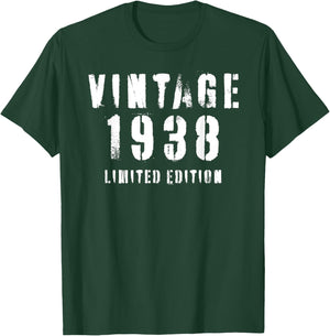 Vintage 1938 Retro Classic – Limited Edition T-Shirt - T-Shirt | Forest