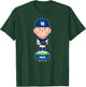 Will Smith Los Angeles Baseball Bobblehead MLBPA T-Shirt - T-Shirt | Forest