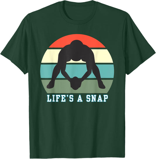 Long Snapper Shirt , Long Snappers, Long Snap Shirt T-Shirt - T-Shirt | Forest