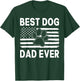 Funny Dad Fathers Day Dog Dad T-Shirt - T-Shirt | Forest
