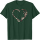Camo Fish Hook Antler Deer Hunting Buck Hunter Dad Boyfriend T-Shirt - T-Shirt | Forest