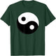 Yin Yang Classic Black White Symbol Vintage Chinese Gift T-Shirt - T-Shirt | Forest