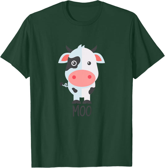 Cute Moo Cow Shirt T-Shirt - T-Shirt | Forest
