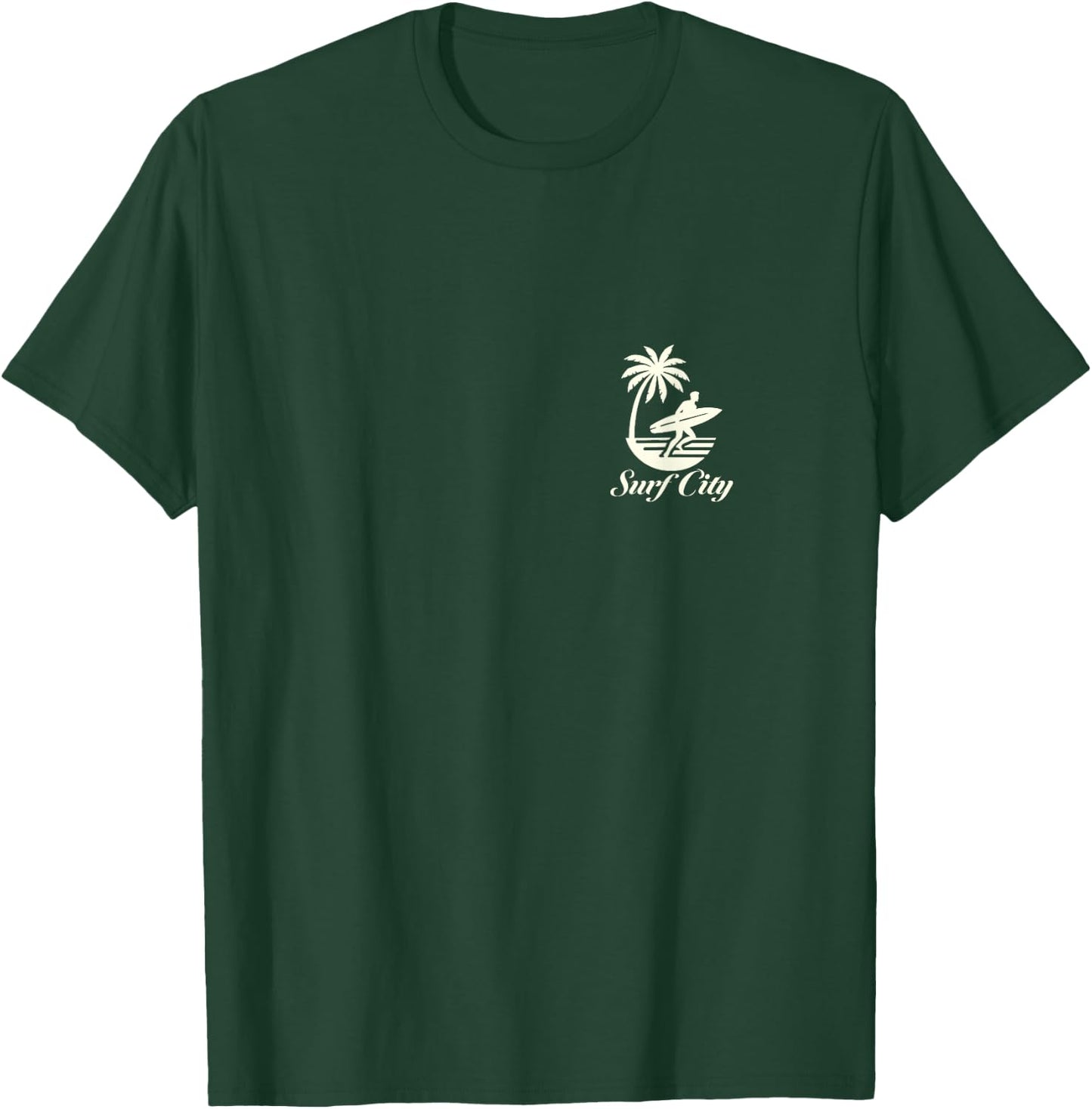 El Salvador Surf City Beach Vintage T-Shirt - T-Shirt | Forest